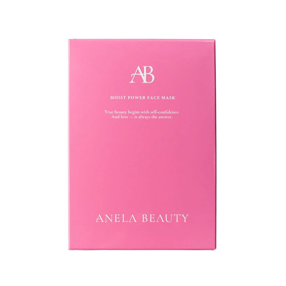 ANELA BEAUTY モイストパワーフェイスマスク|東広島の脱毛サロンARSHA取扱